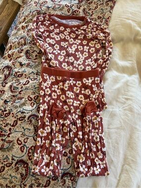 Little Sleepies Mocha Blossom Pajama Set